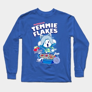 Temmie Flakes! Long Sleeve T-Shirt